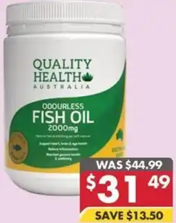 Pharmacy4Less Quality health australia odourless fish oil offer