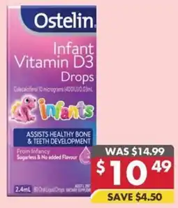 Pharmacy4Less Ostelin Infant Vitamin D3 Drops offer