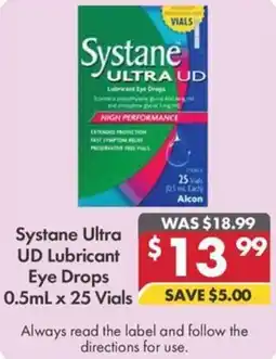 Pharmacy4Less Systane Ultra Eye Drops offer