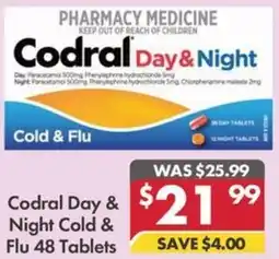 Pharmacy4Less Codral Day&Night Flu offer