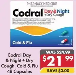 Pharmacy4Less Codral Day & Night + Dry Cough, Cold & Flu offer