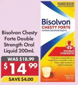 Pharmacy4Less Bisolvon Chesty Forte Double Strength Oral Liquid offer