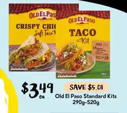 Drakes Old El Paso Standard Kits offer