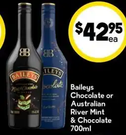 Drakes Baileys Chocolate or Australian River Mint & Chocolate offer