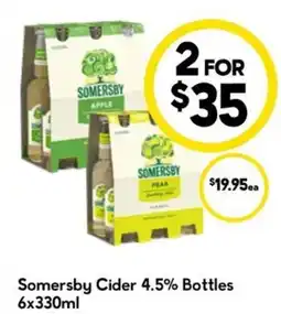 Drakes Somersby Cider 4.5% Bottles offer