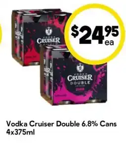 Drakes Vodka Cruiser Double 6.8% Cans offer