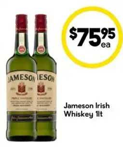 Drakes Jameson Irish Whiskey offer