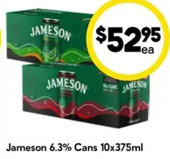 Drakes Jameson 6.3% Cans offer