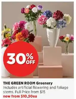 Spotlight THE GREEN ROOM Greenery offer