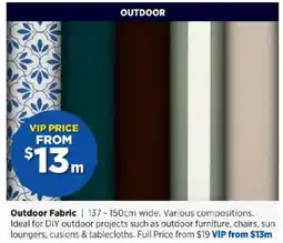 Spotlight Outdoor Fabric offer