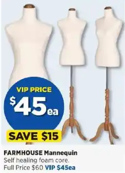 Spotlight FARMHOUSE Mannequin offer