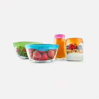 4 Pack Silicone Food Covers