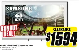 The Good Guys 65" The Frame 4K QLED Smart TV 2025 offer