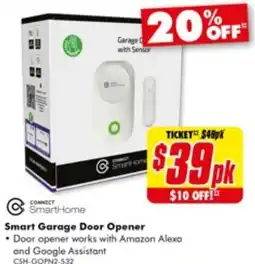 The Good Guys Smart Garage Door Opener offer