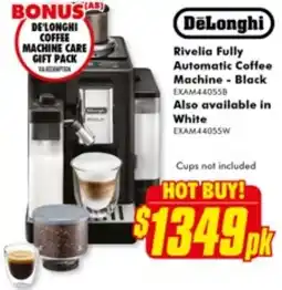 The Good Guys Rivelia Fully Automatic Coffee Machine - Black offer