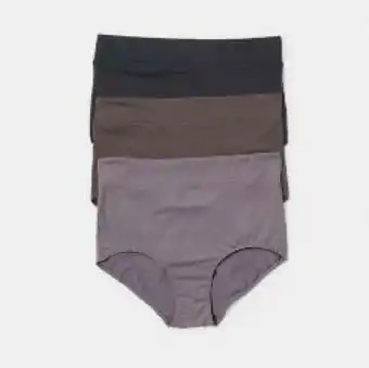 Ultrasoft Recycled Polyester Full Briefs 3pk