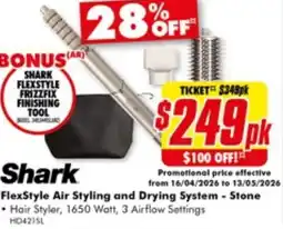 The Good Guys FlexStyle Air Styling and Drying System - Stone offer