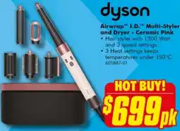 The Good Guys Airwrap I.D. Multi-Styler and Dryer Ceramic Pink offer