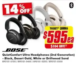 The Good Guys QuietComfort Ultra Headphones (2nd Generation) offer