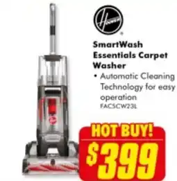 The Good Guys SmartWash Essentials Carpet Washer offer