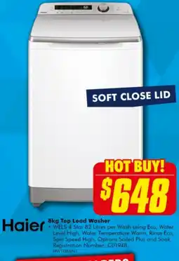 The Good Guys 8kg Top Load Washer offer