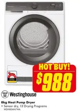 The Good Guys 8kg Heat Pump Dryer offer