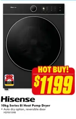 The Good Guys 10kg Series 8i Heat Pump Dryer offer