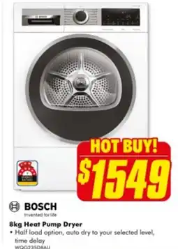 The Good Guys 8kg Heat Pump Dryer offer