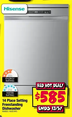 JB Hi-Fi 14 Place Setting Freestanding Dishwasher offer
