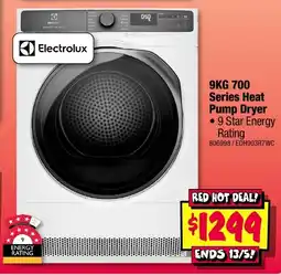 JB Hi-Fi 9KG 700 Series Heat Pump Dryer offer