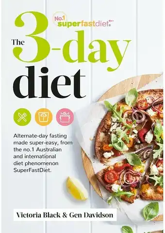 Kmart The 3-Day Diet by Victoria Black & Gen Davidson Book offer