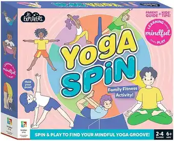 Kmart Jr. Explorers Yoga Spin Family Fitness Activity Set offer