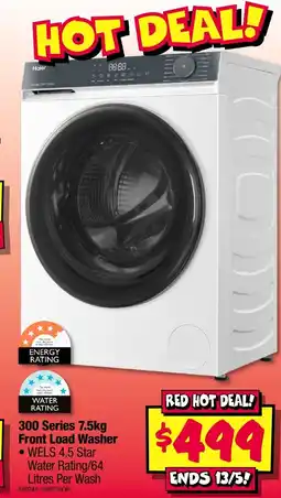 JB Hi-Fi 300 Series 7.5kg Front Load Washer offer