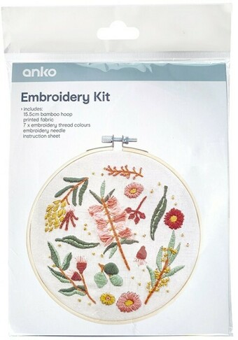 Kmart Embroidery Kit - Native offer