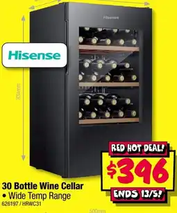 JB Hi-Fi 30 Bottle Wine Cellar offer