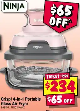 JB Hi-Fi Crispi 4-In-1 Portable Glass Air Fryer offer