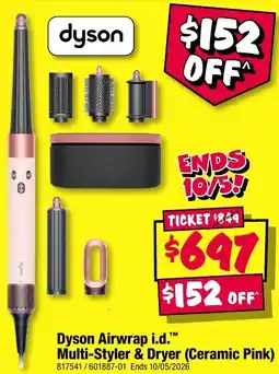 JB Hi-Fi Dyson Airwrap i.d. Multi-Styler & Dryer (Ceramic Pink) offer