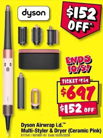 JB Hi-Fi Dyson Airwrap i.d. Multi-Styler & Dryer (Ceramic Pink) offer