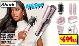 JB Hi-Fi Glam Ceramic & Air Styling & Drying System (Soft Pink) offer