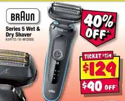 JB Hi-Fi Series 5 Wet & Dry Shaver offer