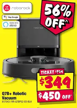 JB Hi-Fi Q7B+ Robotic Vacuum offer