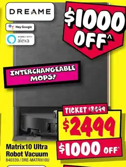JB Hi-Fi Matrix10 Ultra Robot Vacuum offer