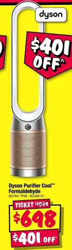 JB Hi-Fi Dyson Purifier Cool Formaldehyde offer