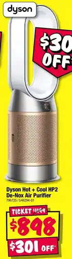 JB Hi-Fi Dyson Hot + Cool HP2 De-Nox Air Purifier offer