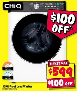 JB Hi-Fi 10KG Front Load Washer offer