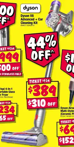 JB Hi-Fi Dyson V8 Advanced + Car Cleaning Kit offer