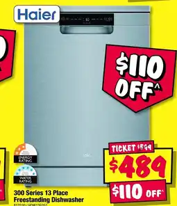 JB Hi-Fi 300 Series 13 Place Freestanding Dishwasher offer