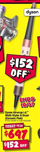 JB Hi-Fi Dyson Airwrap i.d Multi-Styler & Dryer (Ceramic Pink) offer