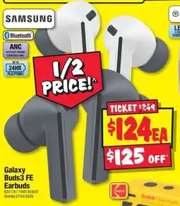 JB Hi-Fi Galaxy Buds3 FE Earbuds offer