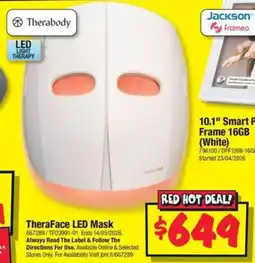 JB Hi-Fi TheraFace LED Mask offer